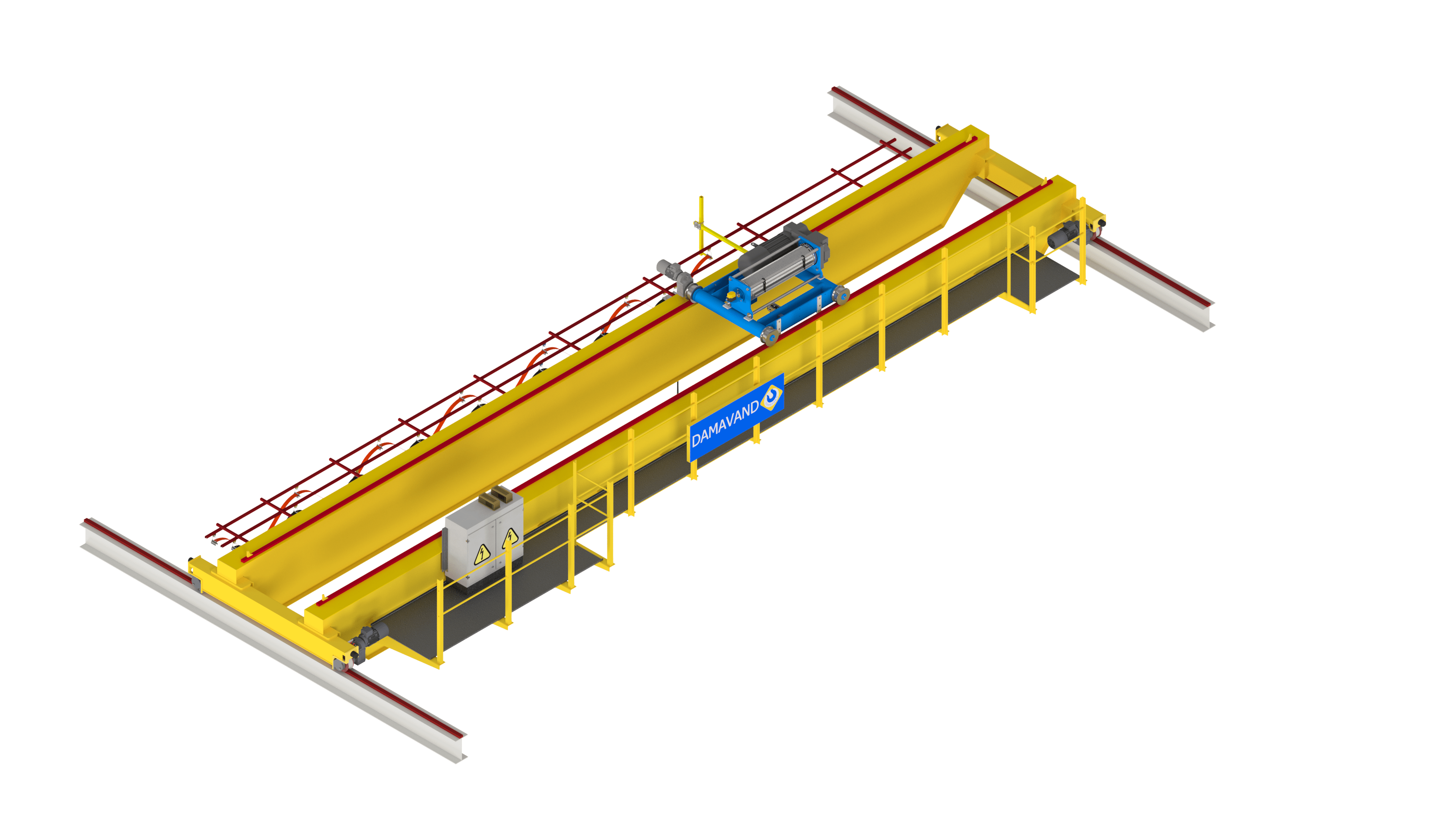 Double-girder overhead crane